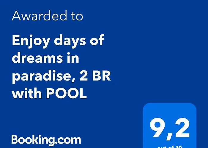 Enjoy Days Of Dreams In Paradise, 2 Bedroom With Pool